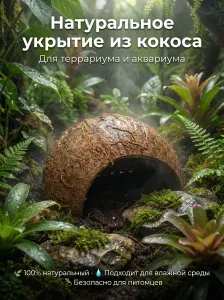 Декоративное укрытие в аквариум и террариум