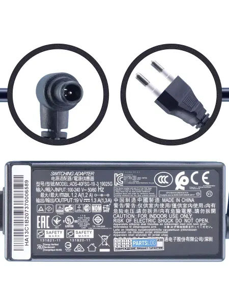 OEM Блок питания для монитора LG 19V 1.3A 6.5x4.4mm 24W