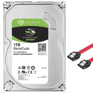 Seagate 1 ТБ Внутренний жесткий диск ST1000DM010;1tb hdd 3.5'', 3.5", 7200 об/мин, SATA III 6 Гбит/с (2EZ102)