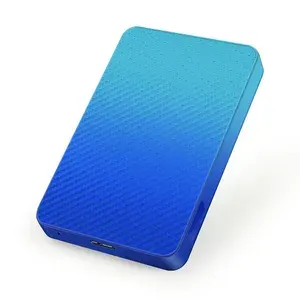 1 ТБ Внешний жесткий диск 1TB (SSD.PORT.1TB), Металл, Пластик, синий, бирюзовый