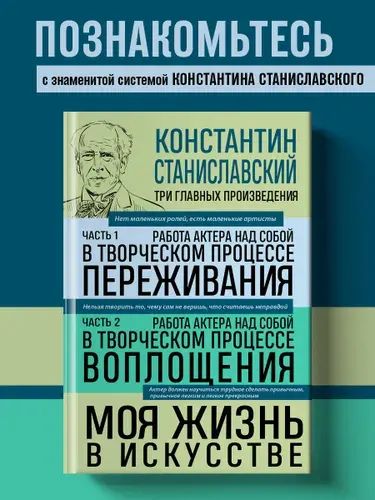 Константин Станиславский. Работа актера над собой Части 1 и 2. Моя жизнь в искусстве
