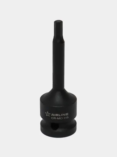 Головка ударная торцевая 1/2" DR, внешний шестигранник H5 L=78 мм, ATAS002