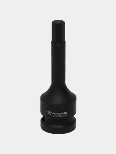 Головка ударная торцевая 1/2" DR внешний шестигранник, H8 L=78 мм, ATAS005