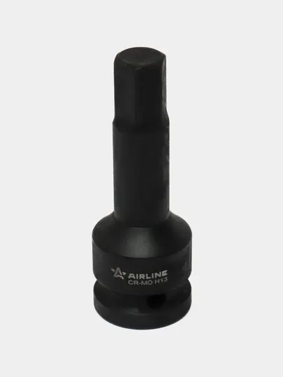 Головка ударная торцевая 1/2" DR внешний шестигранник H13 L=78 мм, ATAS010