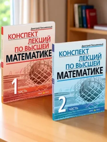 Конспект лекций по высшей математике. Часть 1, 2 (комплект из 2-х книг)