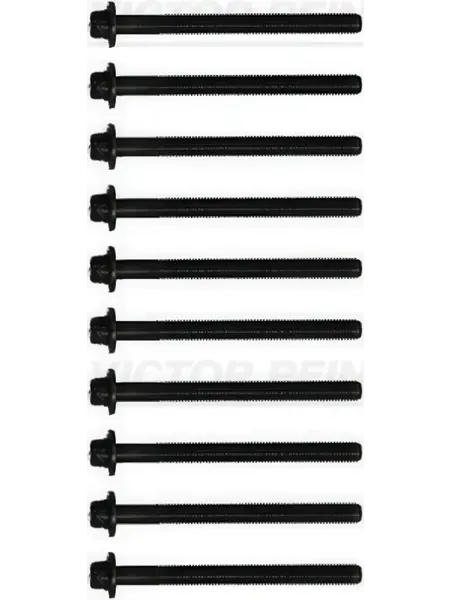 VICTOR REINZ Комплект болтов ГБЦ для Рено Логан 1 2006-2015, 2 2013, 2008