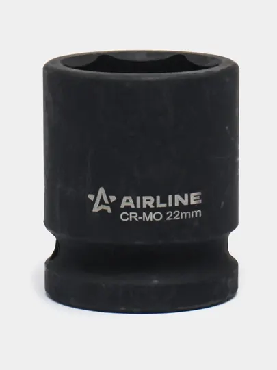 Головка ударная торцевая 1/2" DR шестигранная 22мм L=39 мм, AT-IS12-14