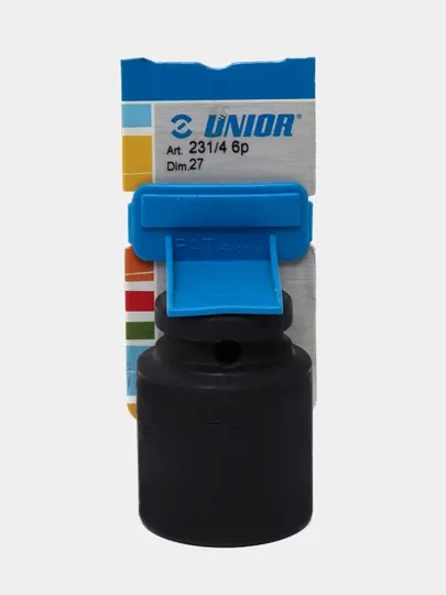 Головка торцевая ударная шестигранная UNIOR, 1/2" 231/4, 27 мм