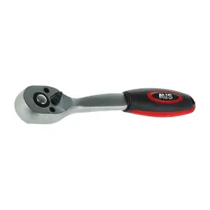 Трещотка 1/2" 250 мм 72 зубца пластиковая ручка AVS RH11272