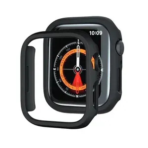 Бампер пластиковый для Apple watch Series 1, 2, 3 черный (38 мм)