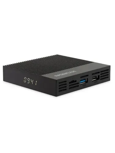 Медиаплеер Смарт ТВ приставка Hyundai H-DMP103 4/64Гб, 4K Wi-Fi LAN, HDMI 2.1 RCA SPDIF, USB, MicroSD, Android