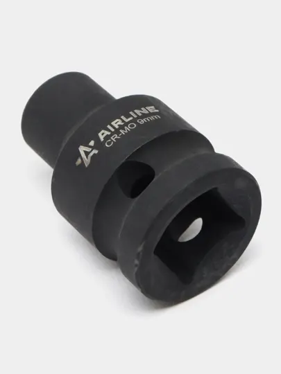 Головка ударная торцевая 1/2" DR шестигранная, 9 мм L=38 мм, AT-IS12-02