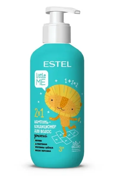 ESTEL PROFESSIONAL Детский шампунь-кондиционер 2 в 1 ESTEL LITTLE ME для волос, 300 мл