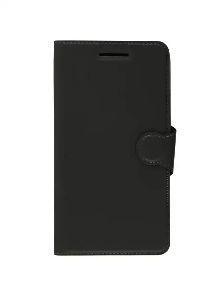 REDLINE Чехол-книжка на Nokia 2.1 искусственная кожа черный