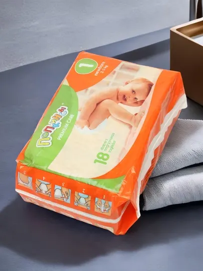 Детские подгузники Попкинсы Newborn 1, 2-5 кг, 18 шт