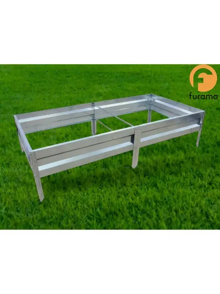 Furama Грядка оцинкованная 2м х 1м высота 20см