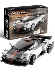 Радиоуправляемый конструктор CaDA спортивный автомобиль Z-WIND 1/20 (258 деталей) - C51082W