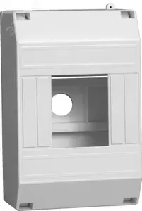 Бокс навесной пластиковый КМПн 1/4 IP20 белый IEK 200-04 н/у - 16 шт