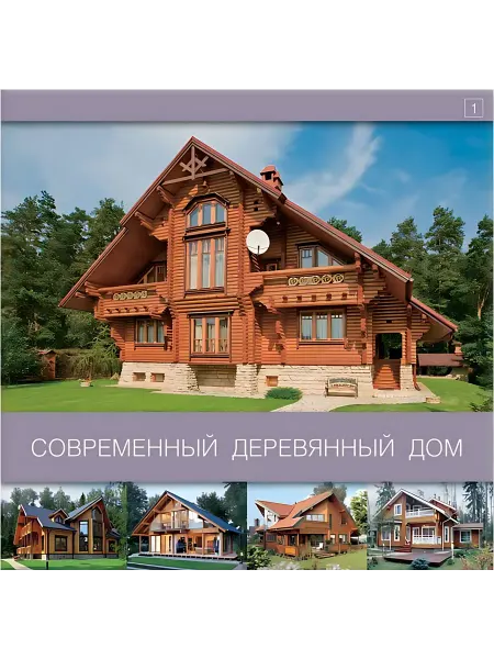 24 Наш Книжный Дом Современный деревянный дом 1
