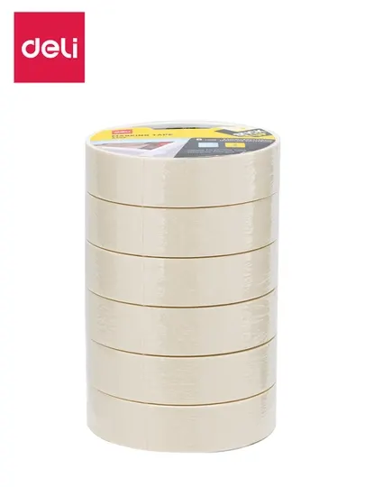 Скотч Masking 1/6 штук, 24ммx20y EA405 Deli, 405-EA-6