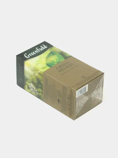 Чай зеленый Greenfield Green Melissa, 1.5 г, 25 пакетиков