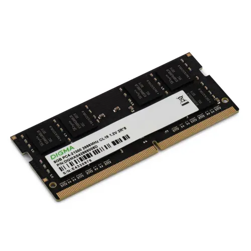 Digma Оперативная память PC4-21300 CL19 DIMM 288-pin 1.2В DDR4, 2666 МГц, 1 x 8 ГБ (DGMAD42666008D)