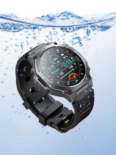 Спортивные часы Hoco Y37, AMOLED 1,43", GPS, BT 5.3, до 7 дней, 520 мА·ч