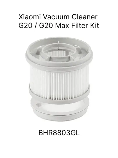 Комплект фильтров для пылесоса Xiaomi Vacuum Cleaner G20, Lite, Max Filter Kit, 3 в 1