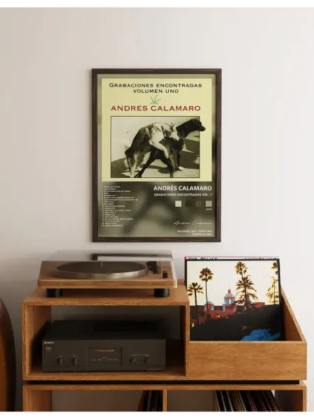 Postersbase Постер Andrés Calamaro - Grabaciones Encontradas Vol 1 30x40