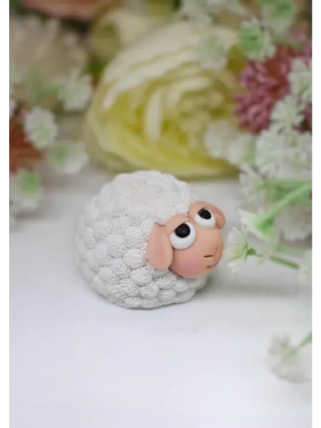 Самоварочка Овечка 1 форма для мыла и шоколада силиконовая 3D