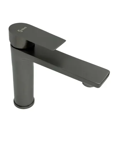 Смеситель Ideal STANDARD SAS-7574-75G, латунь/черный хром, 1 1/4", для раковины