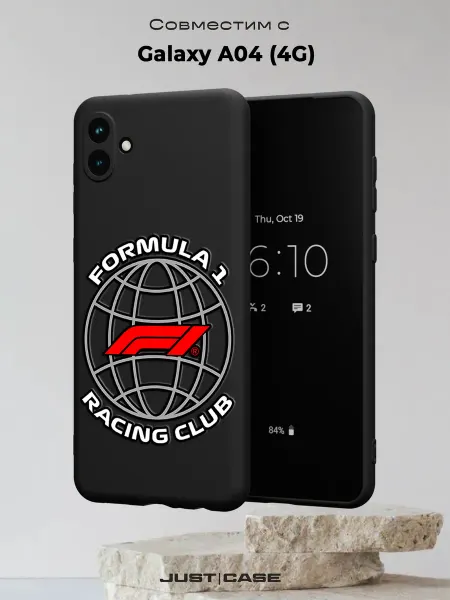 Принт-бутик Чехол на Samsung A04 4G с принтом Формула 1
