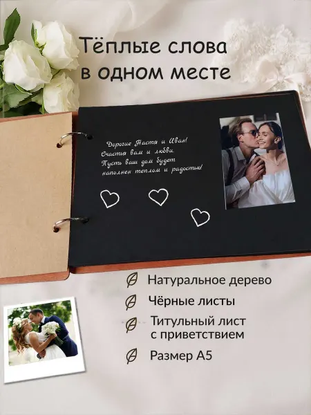 В Деталях Книга пожеланий на свадьбу