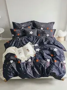 Постельное белье 1.5 спальное полисатин, нав. 70х70 - 2шт. "Элис Текстиль": Созвездие