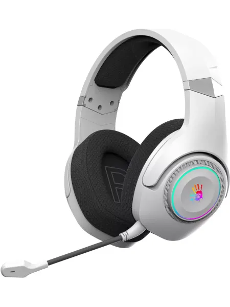 A4TECH Наушники беспроводные игровые GR270 белый 1.5м