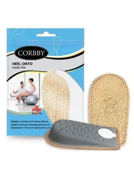 Corbby Подпяточник корректирующий женский Heel orto (1,5см )