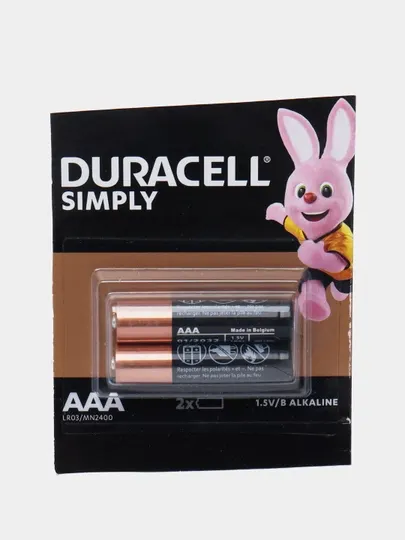 Батарейка АAA мизинчиковая LR03 Simply, мизинчиковая, щелочная, 1.5 v