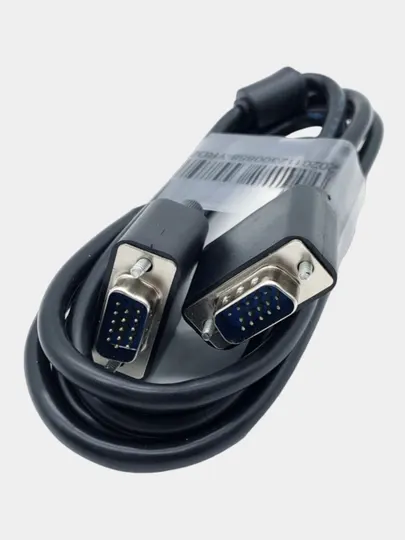 Кабель VGA-VGA для монитора компьютера, проектора, ноутбука, 1.5 м