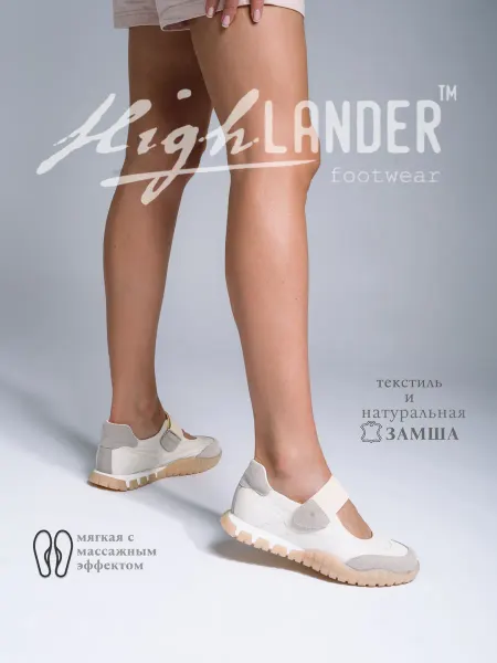 Highlander Балетки женские летние спортивные