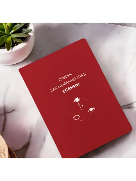 PICHSHOP Ежедневник недатированный женский планер с именем Есения