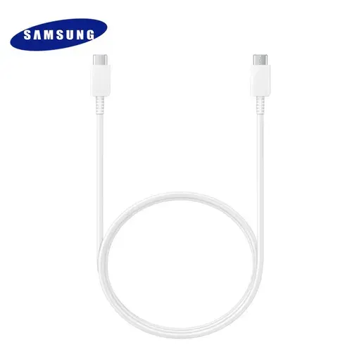 Кабель для быстрой зарядки телефона Samsung USB Type-C to USB Type-C, 5A, 1.8 м, черный ep-dn975