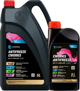 Антифриз CWORKS Antifreeze Super Long Life, 6L (1 промо коробка, 5л+1л) арт. A410R1005A