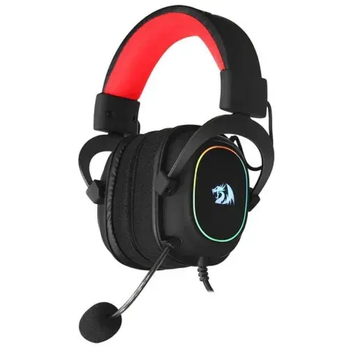 Defender Игровая гарнитура Redragon Zeus X RGB, объемный звук 7.1, USB 70550 ,Чёрный,красный
