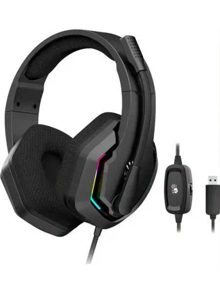 BLOODY G260 Игровая гарнитура 7.1. Виртуальный объемный звук
