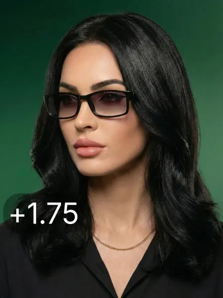 Liang Li Очки для зрения корригирующие затемненные плюс + 1.75