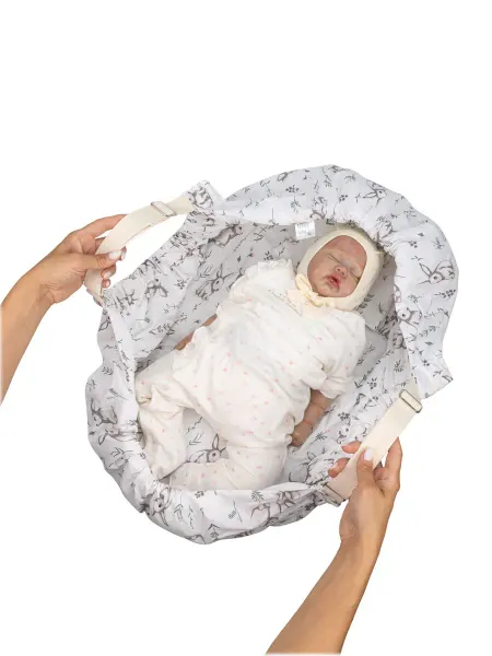 KOKON BABY Гамачок переноска для новорожденных с регулируемыми ручками