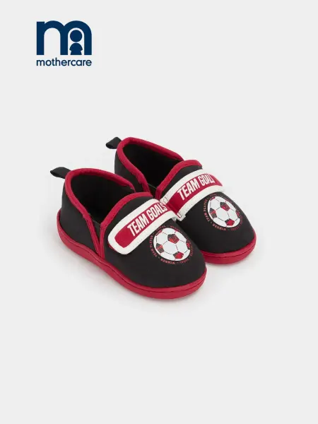 Mothercare Тапочки детские в садик слипоны с принтом