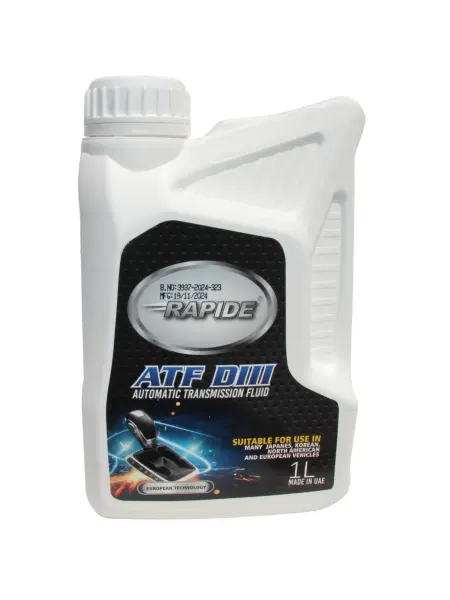 Rapide Lubricants Трансмиссионная жидкость RAPIDE ATF DEXRON III, 1 литр