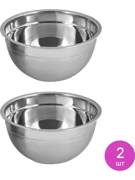 Mallony Миска Маллони Bowl-Ring-18 стальная, 1.5л, 3 шт