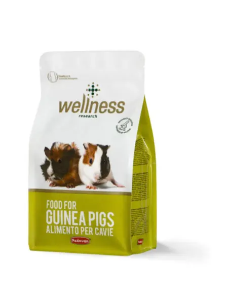 PADOVAN WELLNESS CAVIE 1 kg Комплексный корм для морских свинок, Суп…